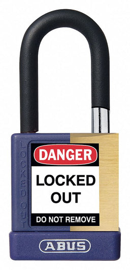 Keyed Padlock 3/4 W x 1-1/2 H Shackle