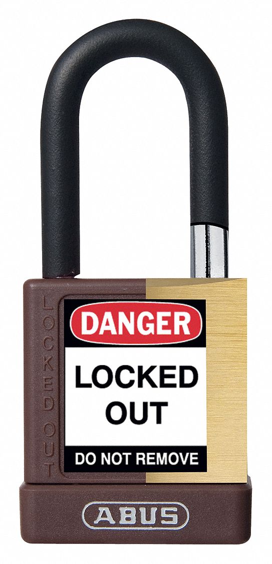 Keyed Padlock 3/4 W x 1-1/2 H Shackle