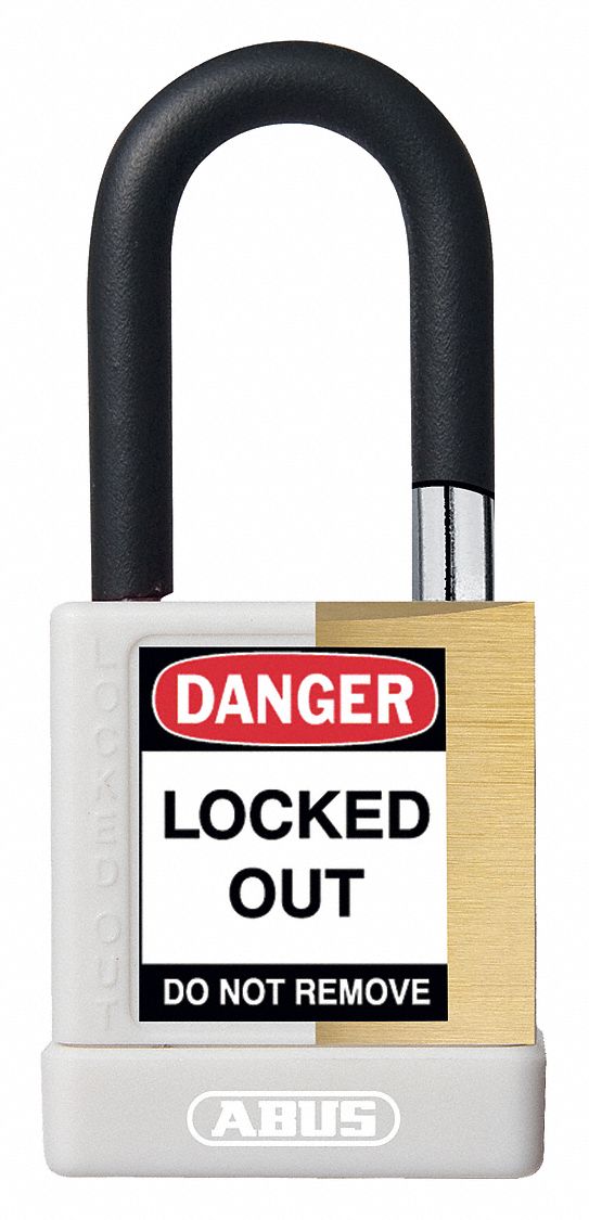 Keyed Padlock 3/4 W x 1-1/2 H Shackle