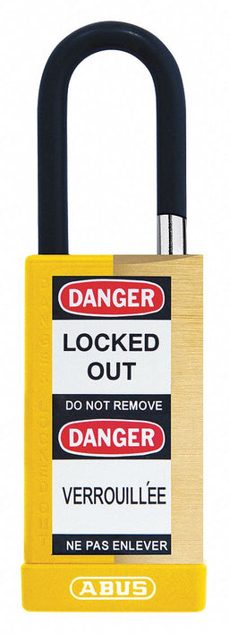 Keyed Padlock 3/4 W x 1-1/2 H Shackle