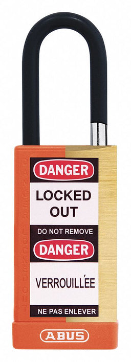 Keyed Padlock 3/4 W x 1-1/2 H Shackle