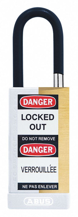 Keyed Padlock 3/4 W x 1-1/2 H Shackle