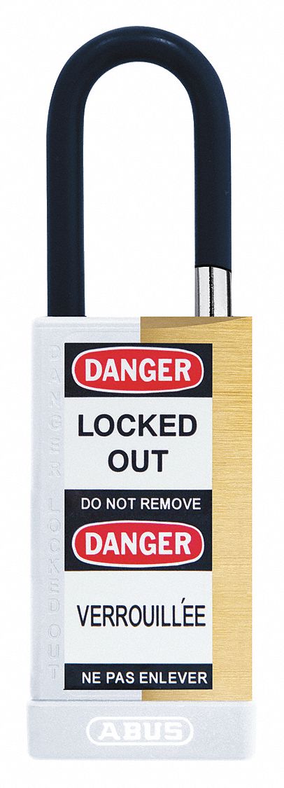 Keyed Padlock 3/4 W x 1-1/2 H Shackle