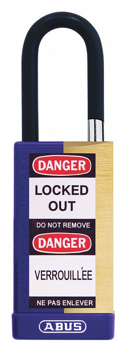 Keyed Padlock 3/4 W x 1-1/2 H Shackle