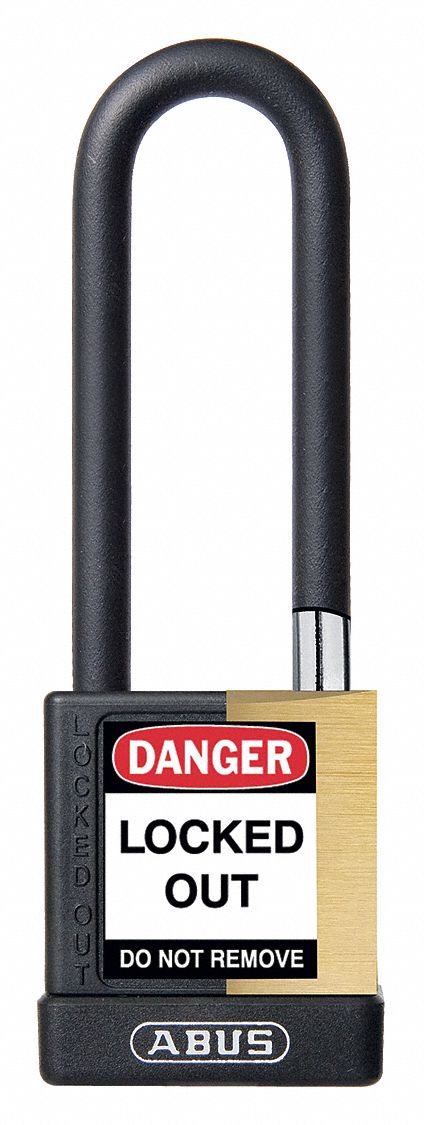 Keyed Padlock 3/4 W x 3 H Shackle