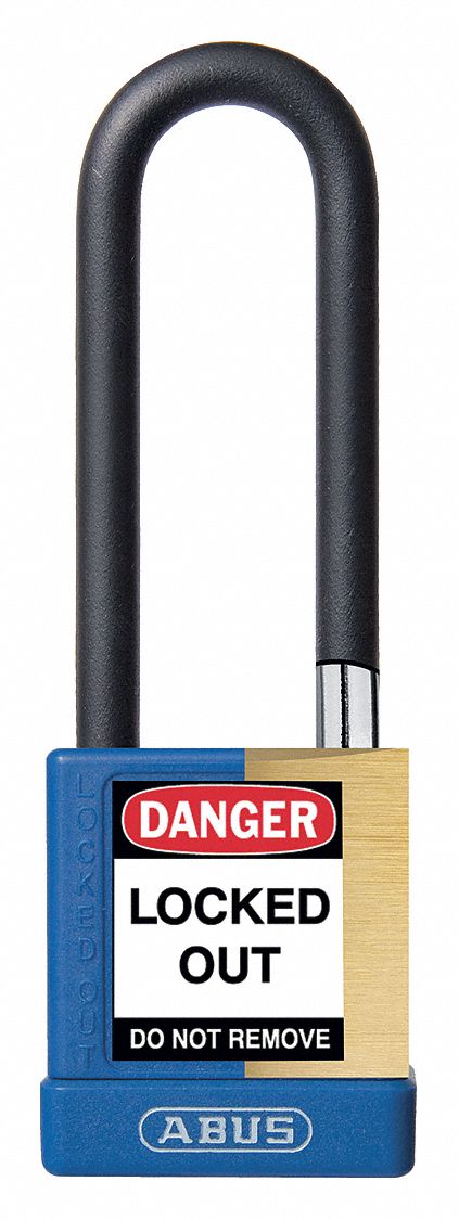 Keyed Padlock 3/4 W x 3 H Shackle