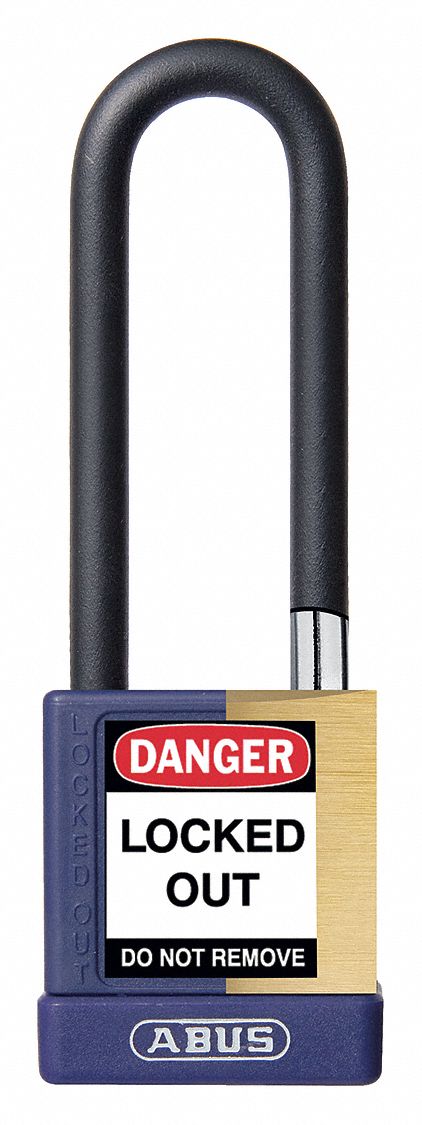 Keyed Padlock 3/4 W x 3 H Shackle