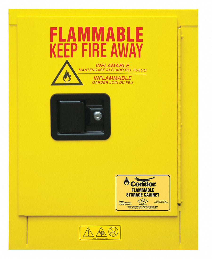 Flammable Liquid Safety Cabinet 4 gal.
