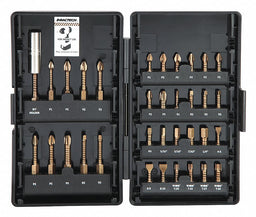 Screwdriver Bit Set 34 Pieces 1/4 Shank