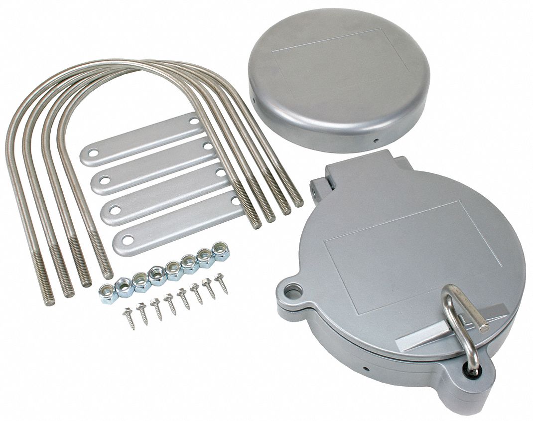 Silver Conduit Rack 9 5/8 In.