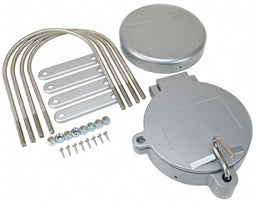 Silver Conduit Rack 9 5/8 In.