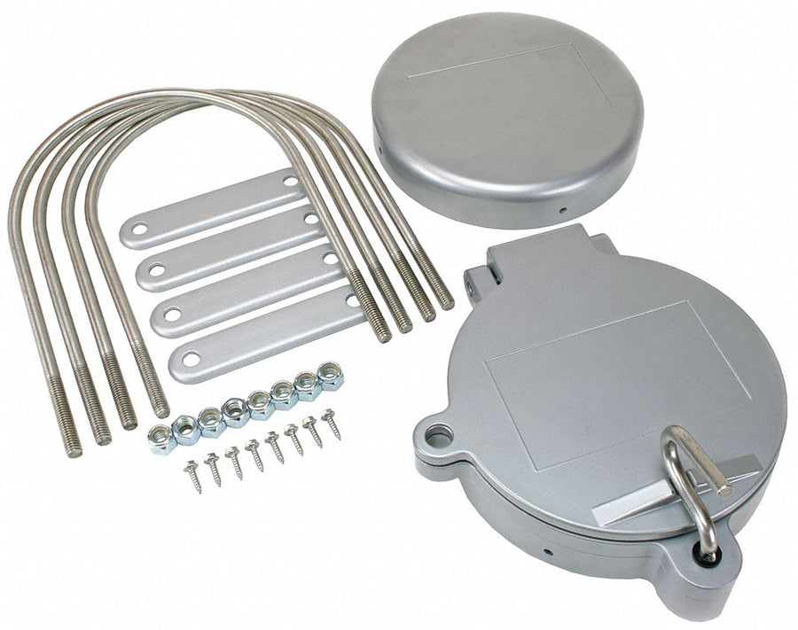 Silver Conduit Rack 9 5/8 In.