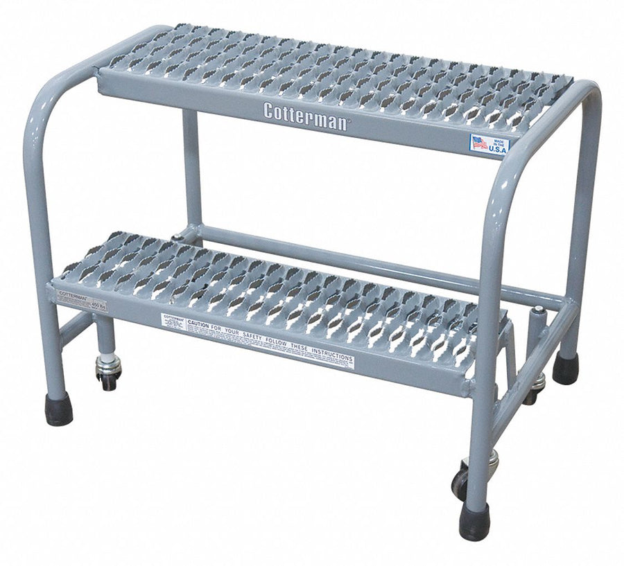 Rolling Ladder 30 in.H x 26 in.W 2 Steps