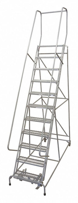 Rolling Ladder 162in.H x 32in.W 12 Steps