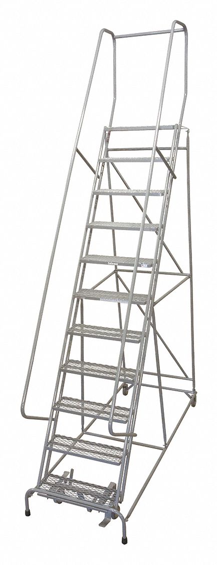 Rolling Ladder 162in.H x 32in.W 12 Steps