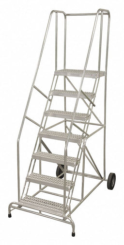 Wheelbarrow Ladder 90 in.H Aluminum Mill