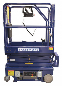 Scissor Lift 500lb Load Cap 9in Tire