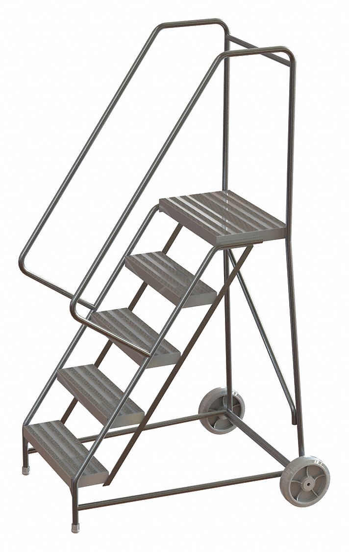 Wheelbarrow Ladder Alum. 5 Steps 350lb.