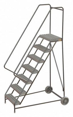 Wheelbarrow Ladder Alum. 7 Steps 350lb.