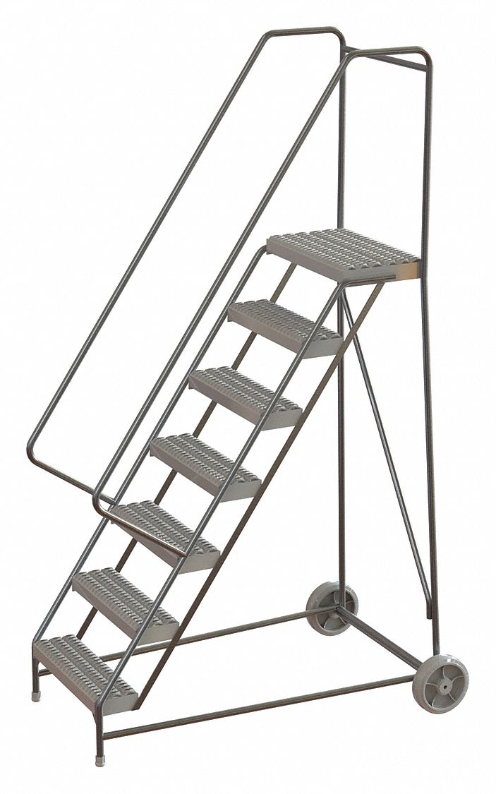 Wheelbarrow Ladder Alum. 7 Step 350lb.