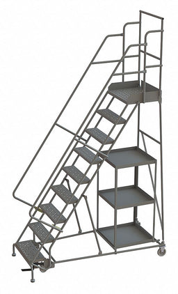 Stock Picking Rolling Ladder Cap.450lb.
