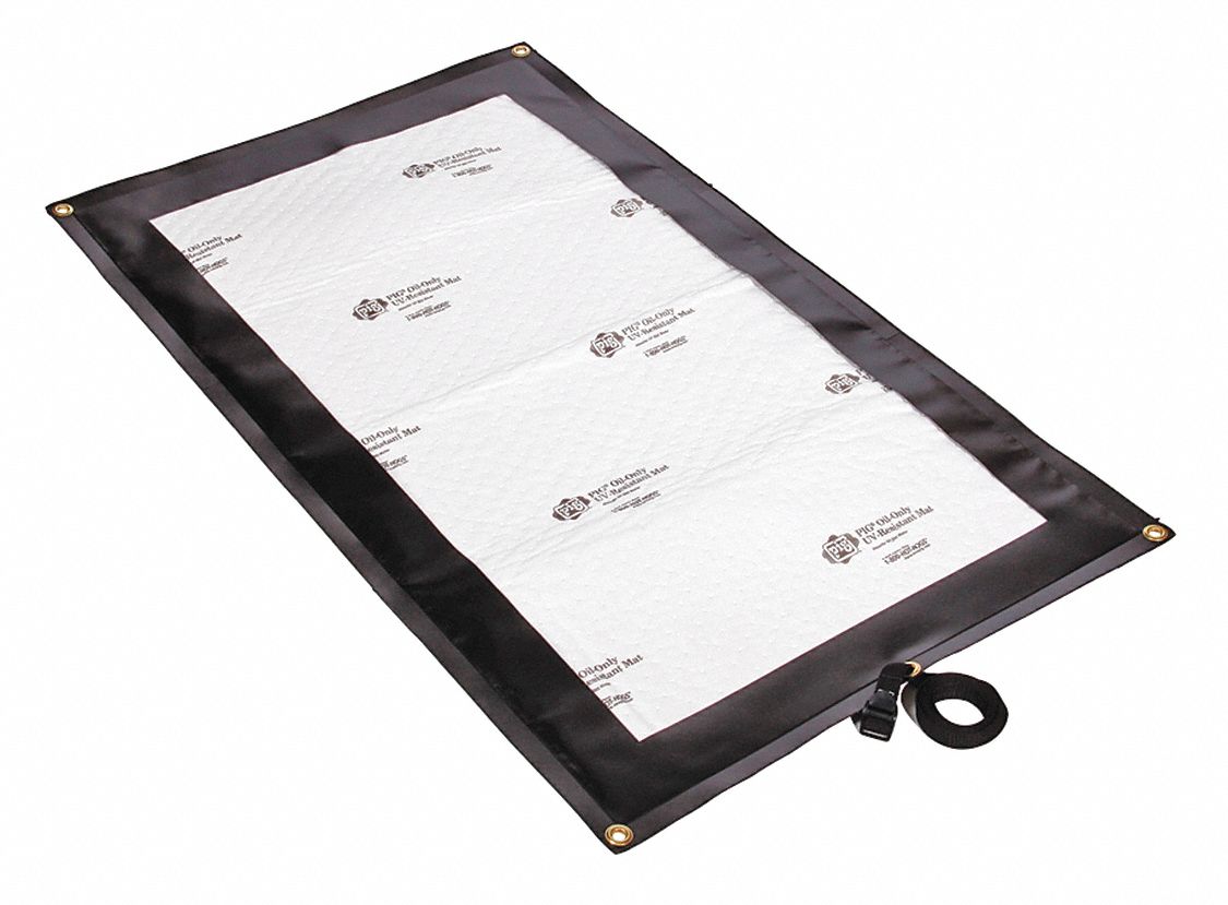Drip Pan Kit 52 in Lx30 in W Blk/Whte
