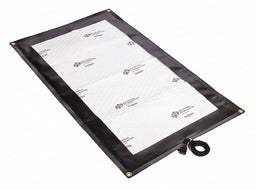 Drip Pan Kit 52 in Lx30 in W Blk/Whte
