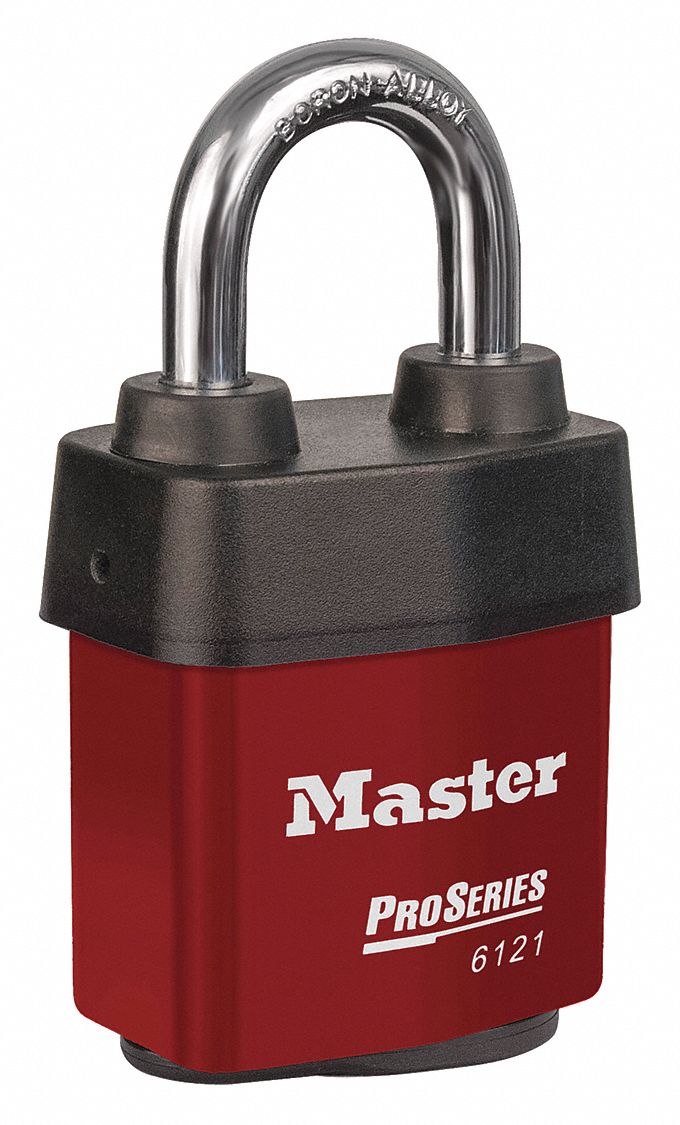 Lockout Padlock KD Red