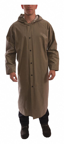 Flame Resistant Rain Coat Tan S