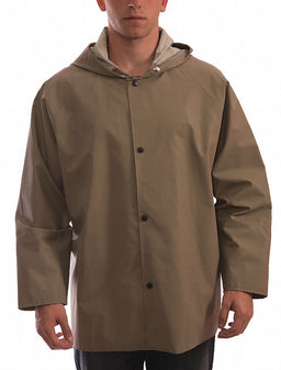 J4031 Flame Resistant Rain Jacket Olive L