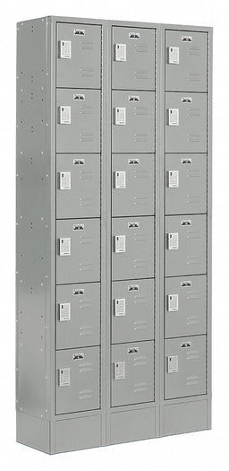 Bx Lckr 6x3Lckr Gray 82 x36 x18 Assm