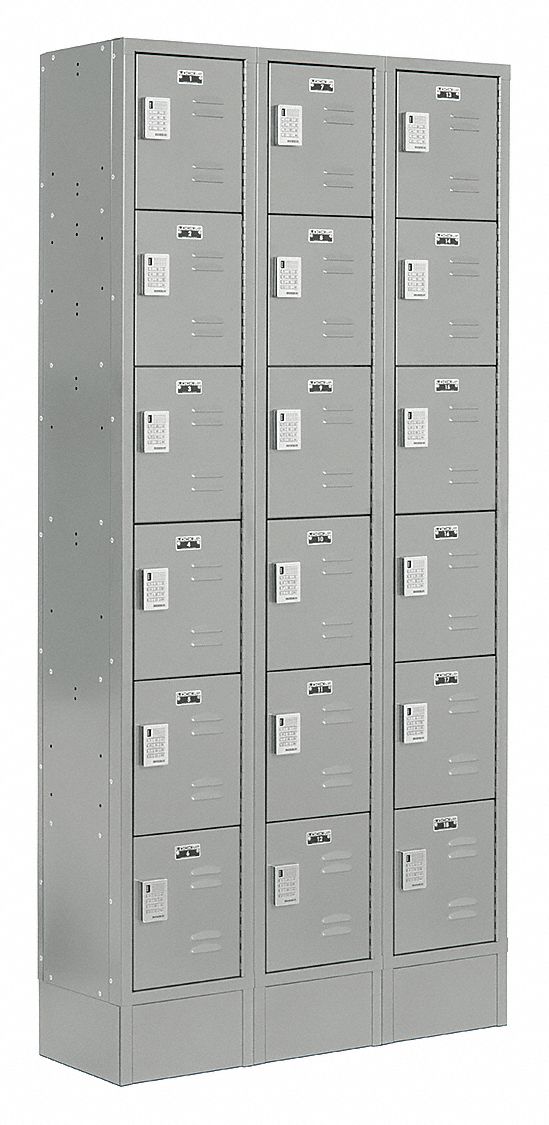Bx Lckr 6x3Lckr Gray 82 x36 x18 Assm