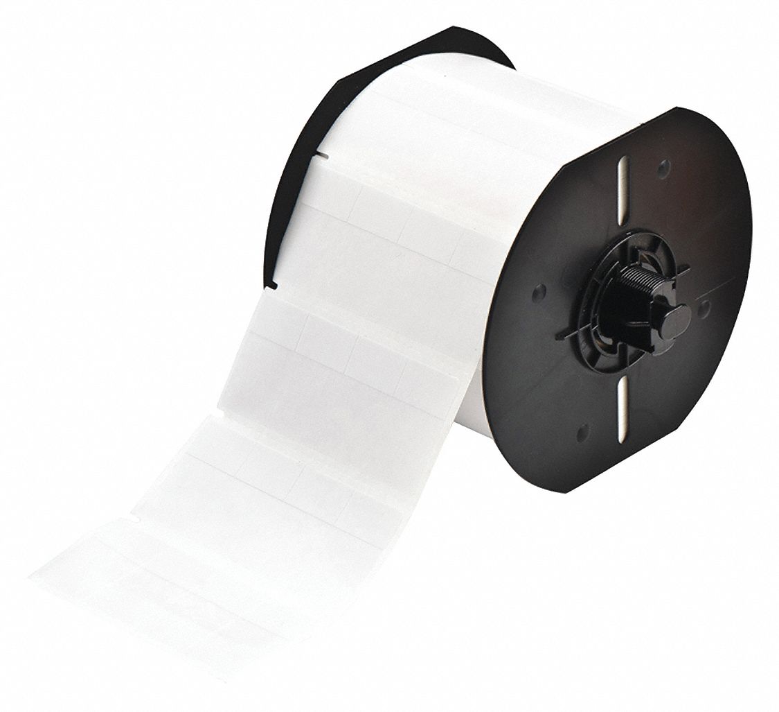 Label White/Clear 4000 per Roll 0.800inW