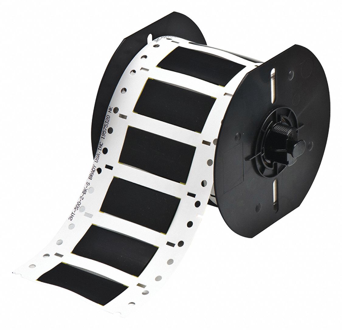 Wire Marking Sleeves Black 0.85 in H