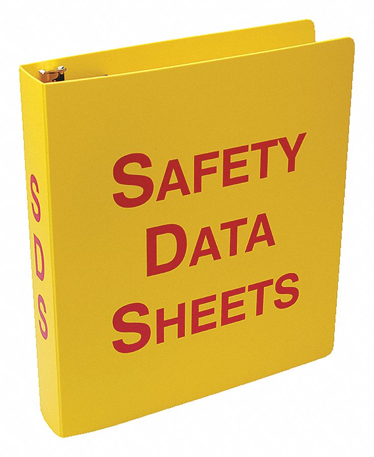 Binder Red/Yellow 11-3/4 in W English