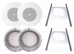 In-Ceiling Speaker Kit 13inLx3-1/2inH PR