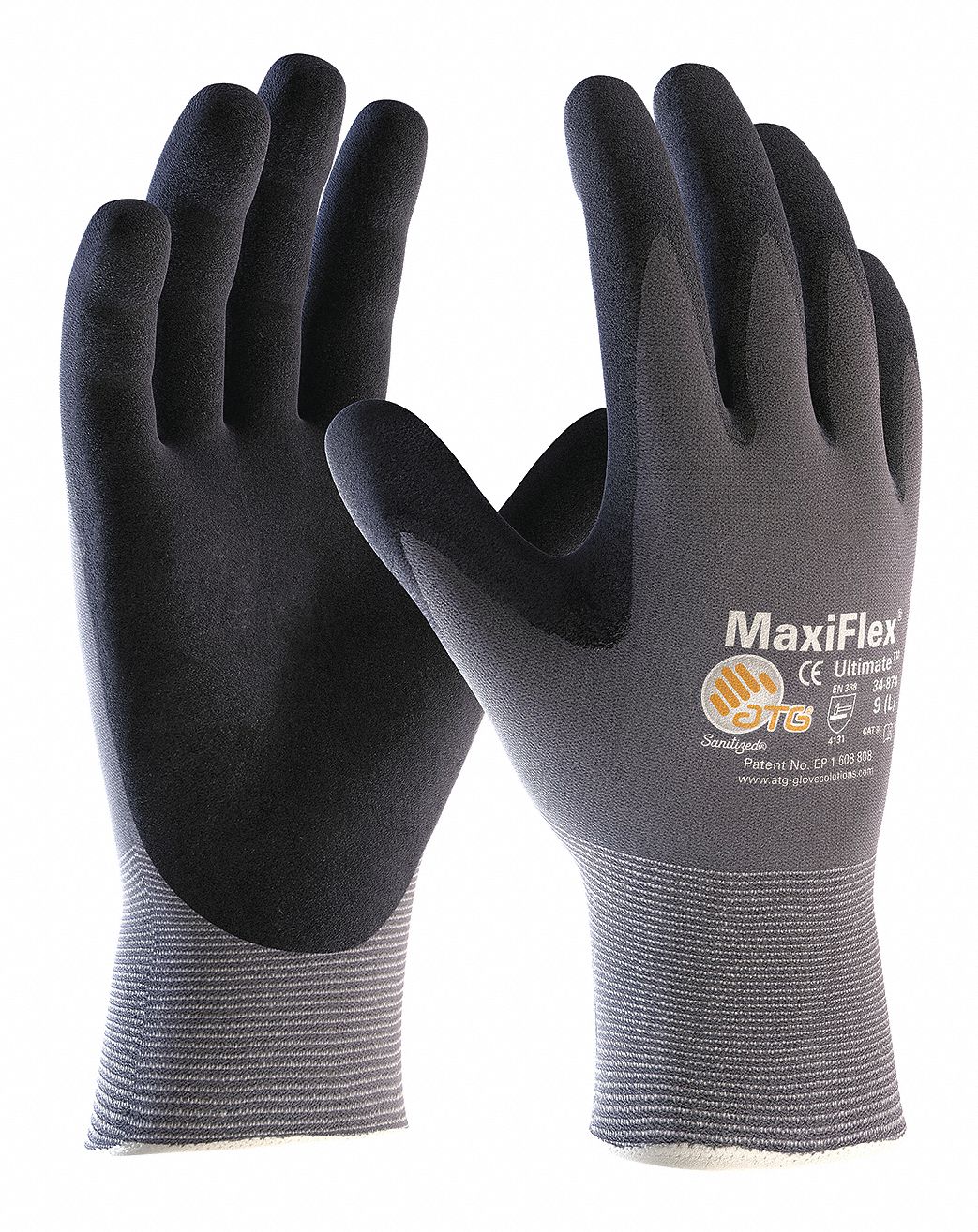 Coated Gloves Knit L PK12