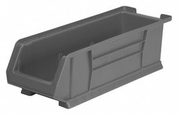 D5437 Super Size Bin Gray Plastic 7 in