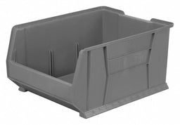 D5559 Super Size Bin Gray Plastic 12 in