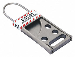 Lockout Hasp Silver 3-1/2 in L SS