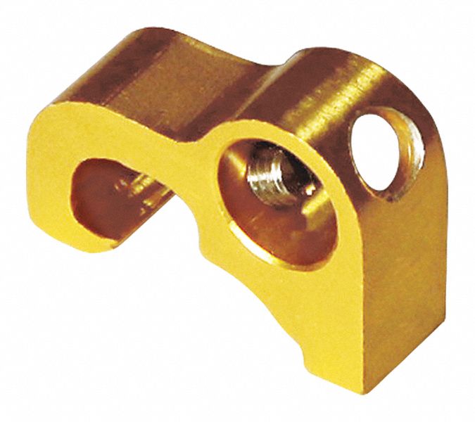 Miniature Circuit Breaker Lockout Gold