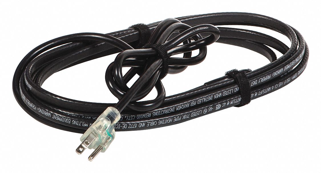 Asmbld Elct Heating Cable 24ft L 120V