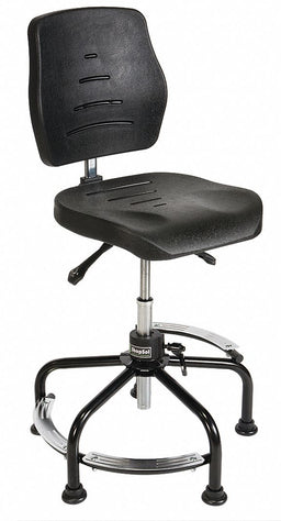 Drafting Chair 56 in H Black