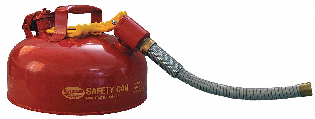 Type II Safety Can Red 1 gal 7-1/4 in H
