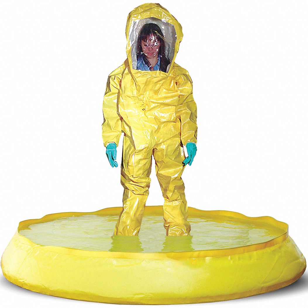 Hazmat Pool 100 gal Capacity Yellow