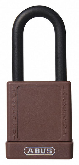 Lockout Padlock KA Brown 1-3/4 H PK6