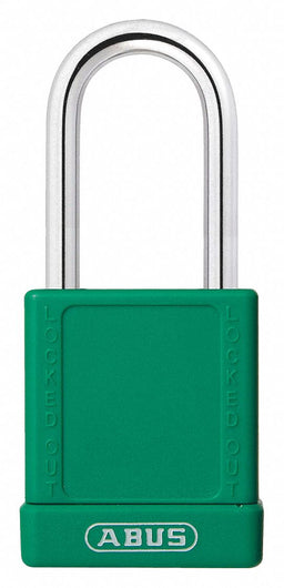Lockout Padlock KD Green 1-3/4 H