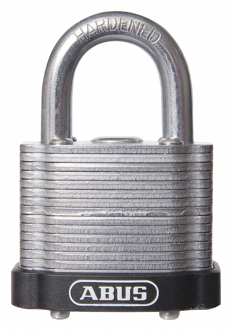 Keyed Padlock Alike 1-1/2 W PK6