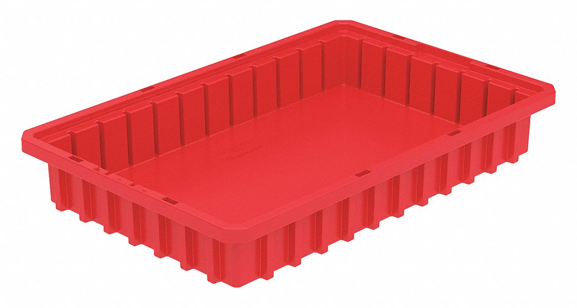 J4496 Divider Box Red Polymer 18
