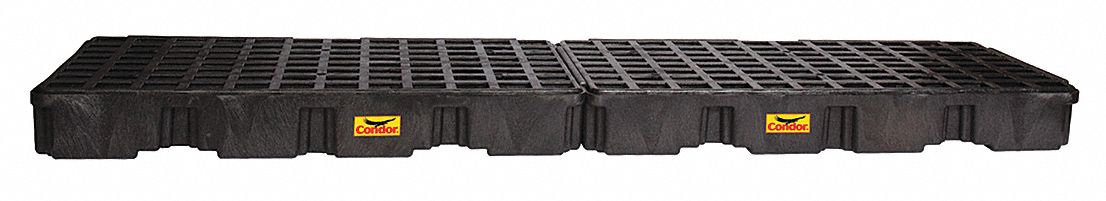 Drum Spill Containment Platform Black
